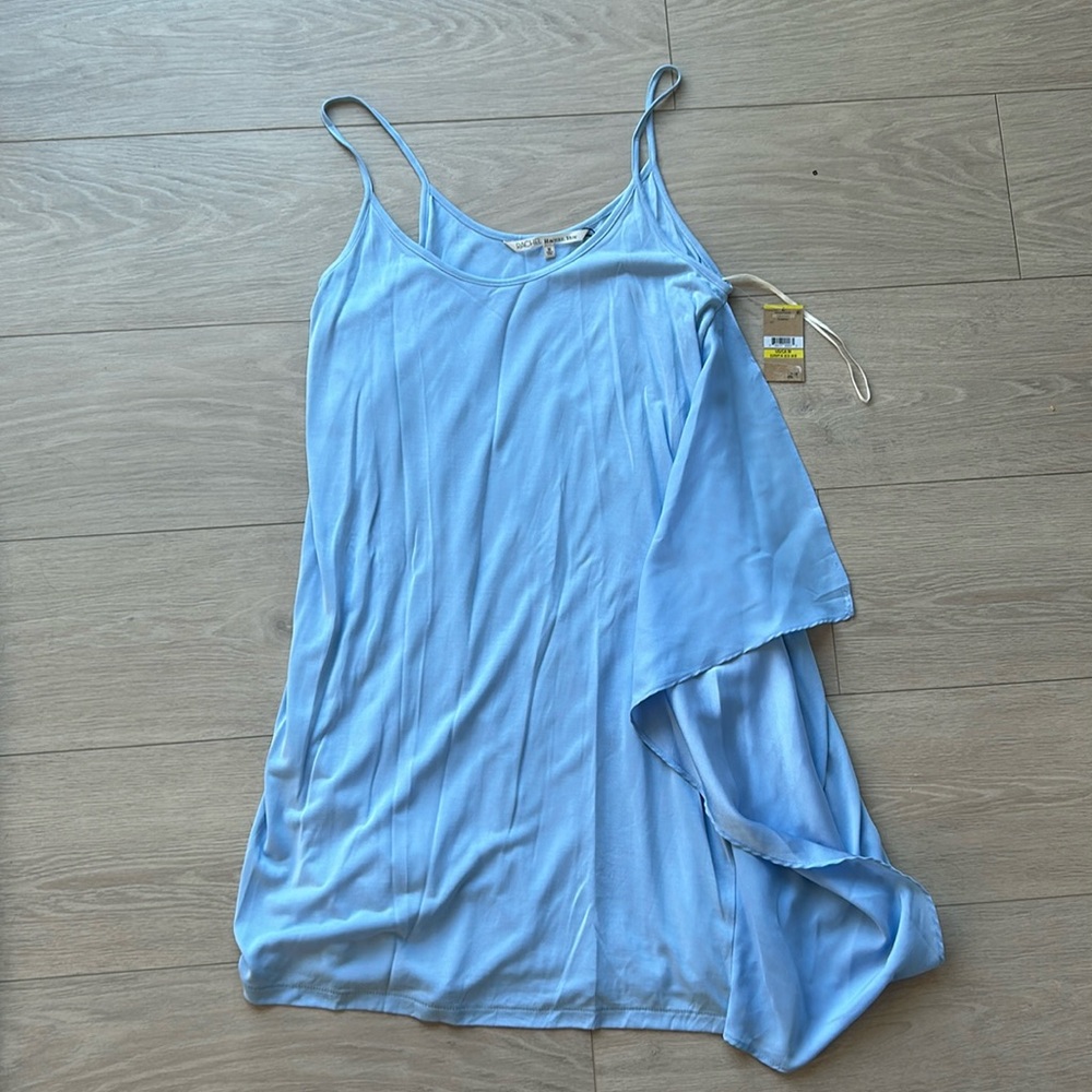 Baby blue Rachel Roy camisole mini dress